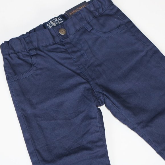 Mayoral Navy Chinos - 9M - NWT - Picture 2 of 3